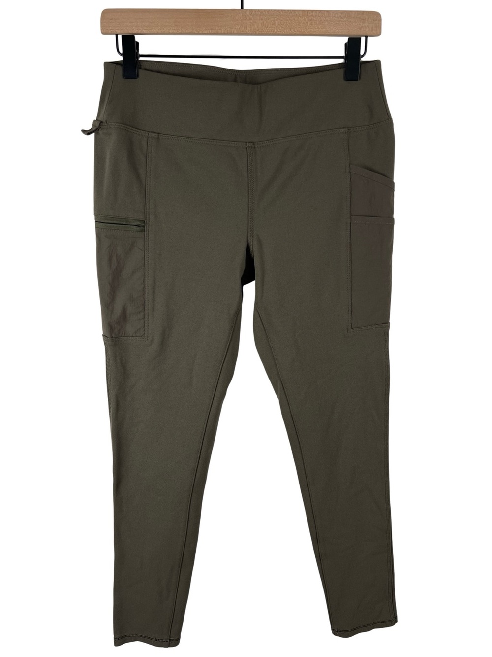 Carhartt Force Pocket Utility Legging Women S Olive Green Fitted Stretch